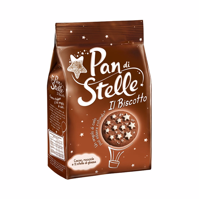 Keksz MULINO BIANCO pan di stelle kakaós 350 g