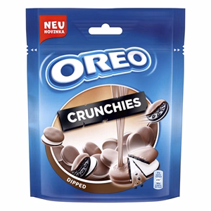 Keksz OREO Crunchies bites dipped vaníliás 110 g