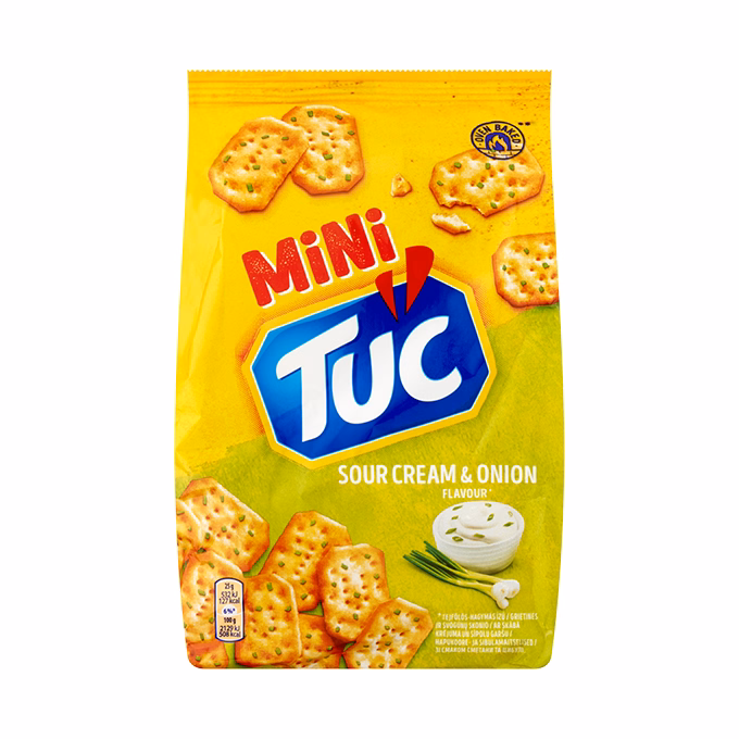 Keksz TUC Mini hagymás-tejfölös 100 g