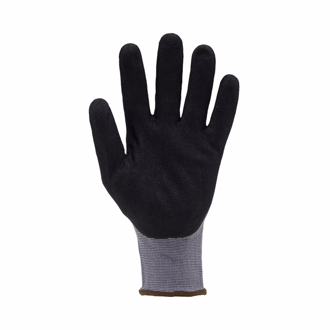 Kesztyű COVERGUARD Eurolite MAX25 nylon sötétszürke 8-as 2 darab/pár