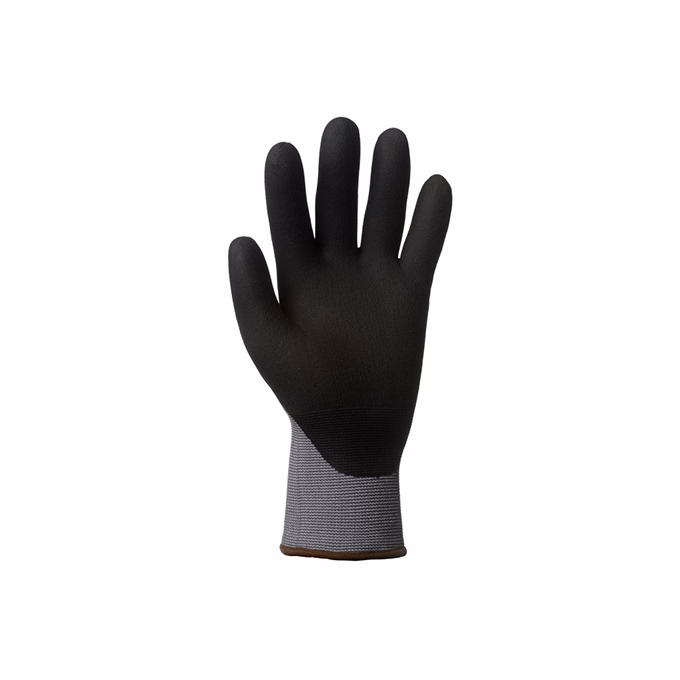 Kesztyű mártott COVERGUARD Eurolite mikrohabosított nitril szürke/fekete 6-os 2 darab/pár Kesztyű mártott COVERGUARD Eurolite mikrohabosított nitril szürke/fekete 6-os 2 darab/pár