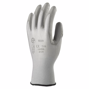 Kesztyű mártott COVERGUARD poliészter PU tenyérrel szürke 11-es 2 darab/pár Kesztyű mártott COVERGUARD poliészter PU tenyérrel szürke 11-es 2 darab/pár