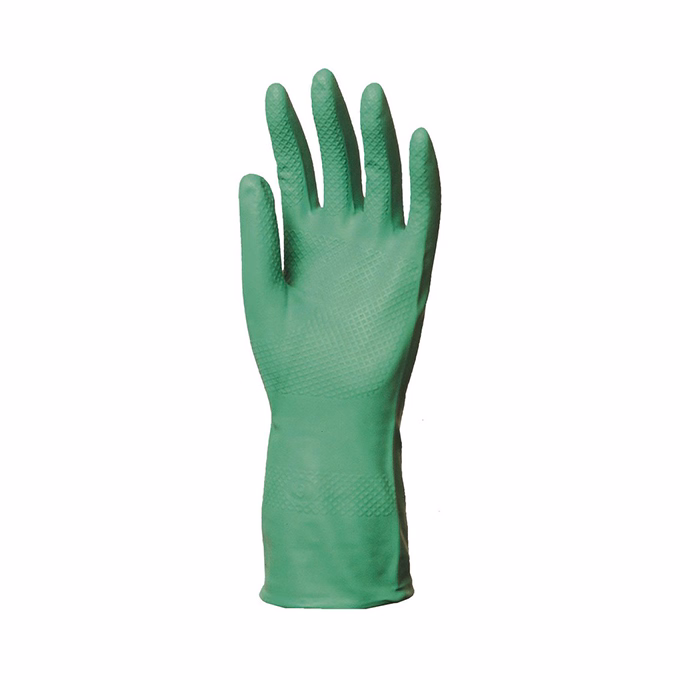 Kesztyű vegyszerálló COVERGUARD nitril érdes zöld 9-es 2 darab/pár