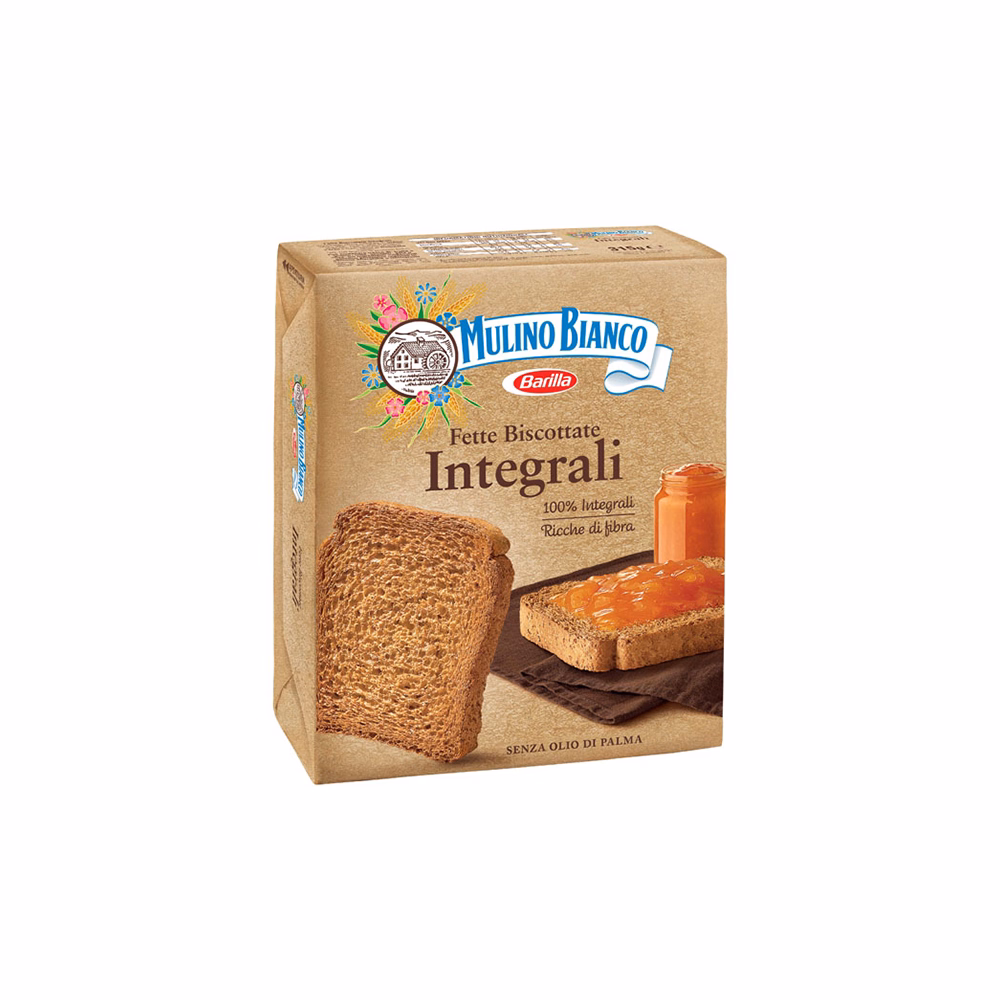 Kétszersült MULINO BIANCO teljes kiörlésű 315 g