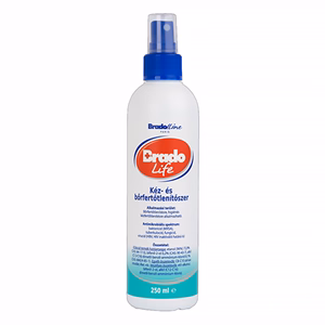 Kéz és bőrfertőtlenítő pumpás BRADOLIFE  250ml