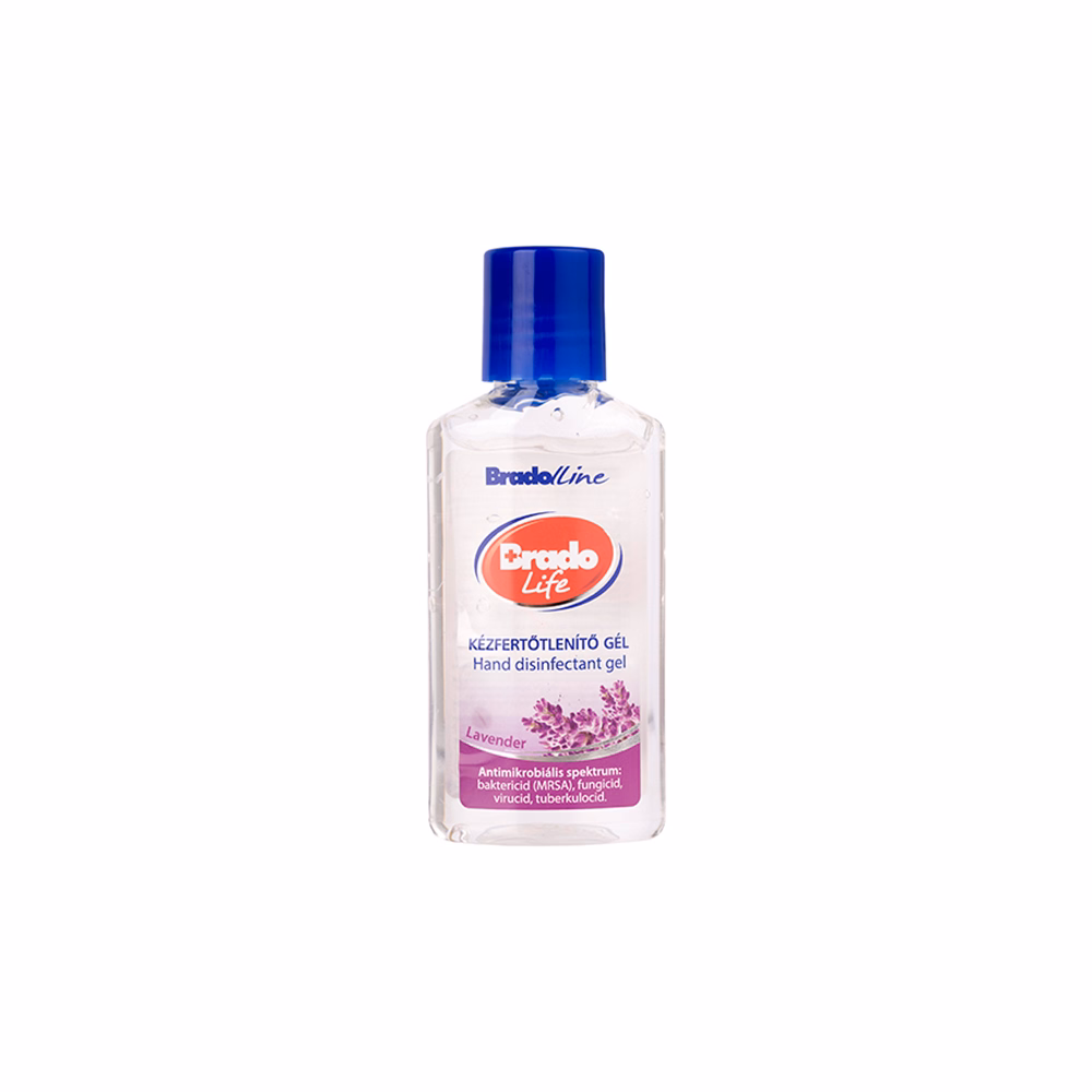 Kézfertőtlenítő gél BRADOLIFE Levendula 50ml