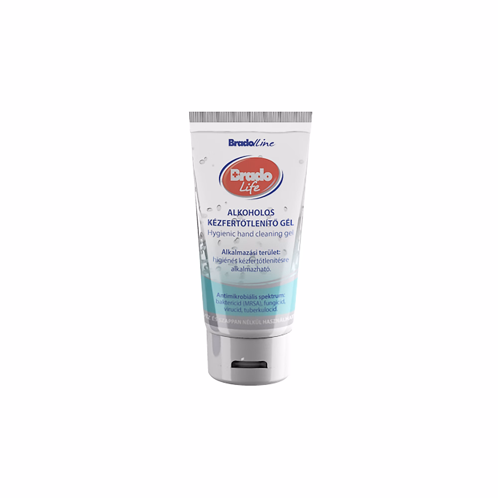 Kézfertőtlenítő gél BRADOLIFE tubusos 100ml