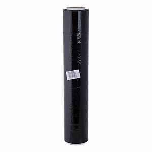 Kézi strech fólia fekete 2 kg 23 my papírcsévén Kézi strech fólia fekete 2 kg 23 my papírcsévén