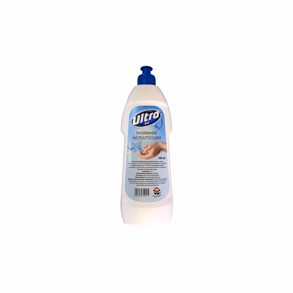 Kéztisztító ULTRA SOL fertőtlenítő hatású flakonos 500 ml