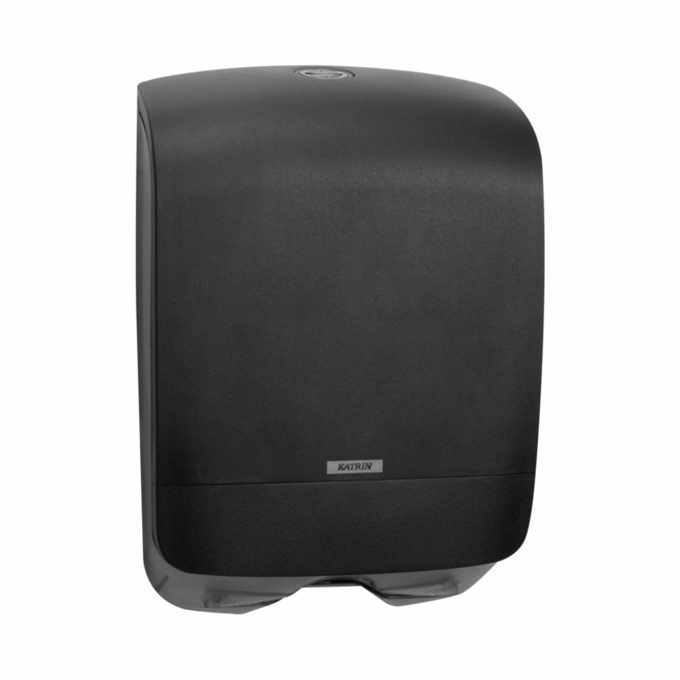 Kéztörlő adagoló hajtogatott KATRIN Inclusive Hand Towel mini 21 cm fekete