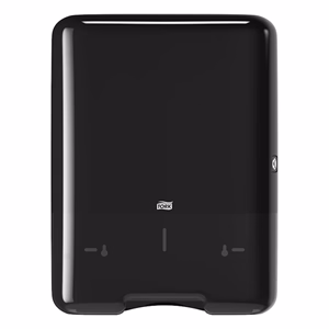 Kéztörlő adagoló hajtogatott TORK Singlefold ("Z","C") Elevation H3 fekete