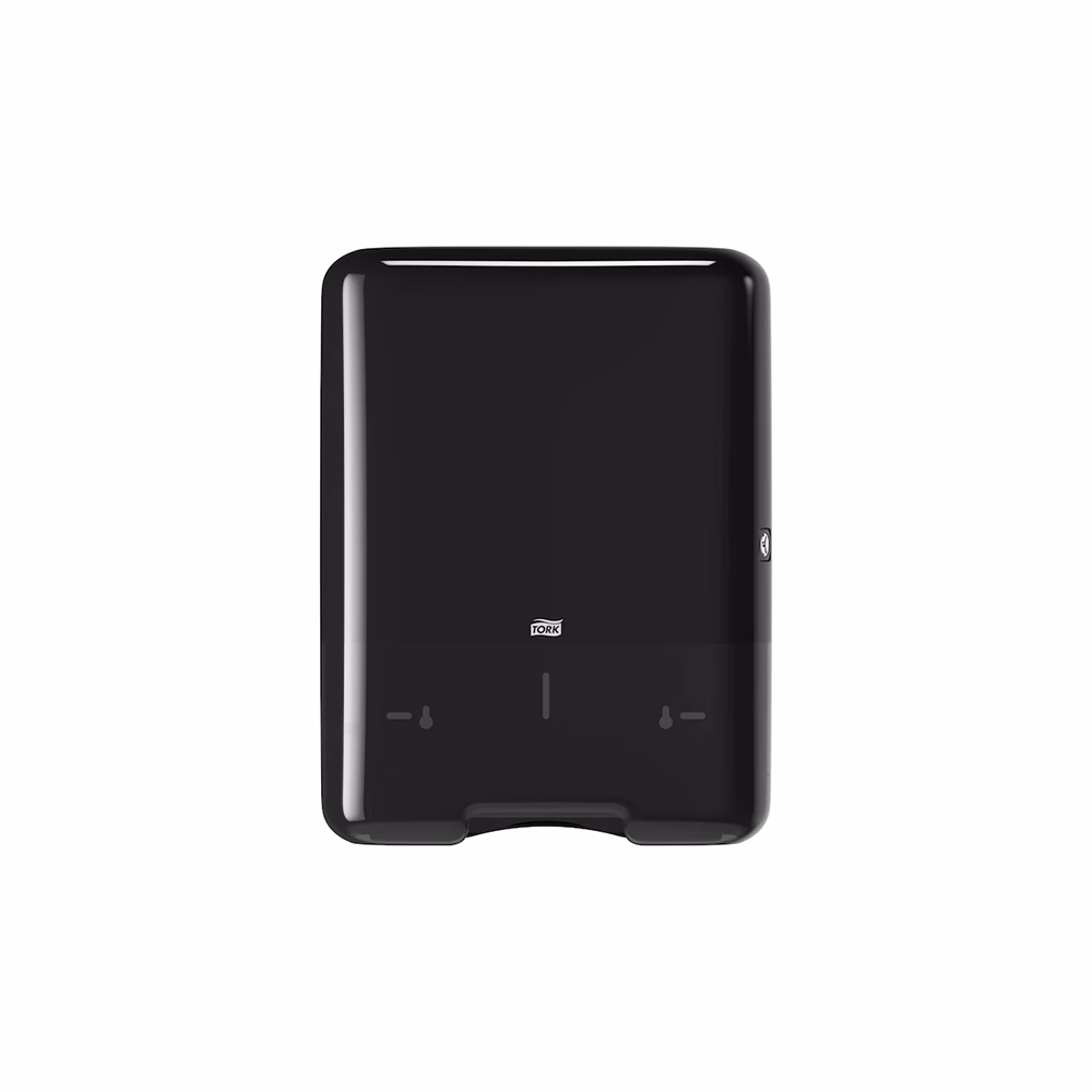 Kéztörlő adagoló hajtogatott TORK Singlefold ("Z","C") Elevation H3 fekete