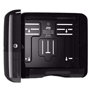 Kéztörlő adagoló hajtogatott TORK Singlefold (Z és C) Elevation mini H3 fekete