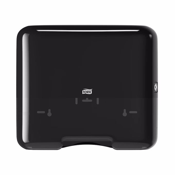 Kéztörlő adagoló hajtogatott TORK Singlefold (Z és C) Elevation mini H3 fekete