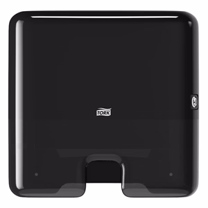 Kéztörlő adagoló hajtogatott TORK Xpress Multifold Elevation mini Interfold H2 fekete