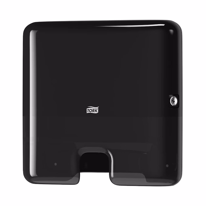 Kéztörlő adagoló hajtogatott TORK Xpress Multifold Elevation mini Interfold H2 fekete
