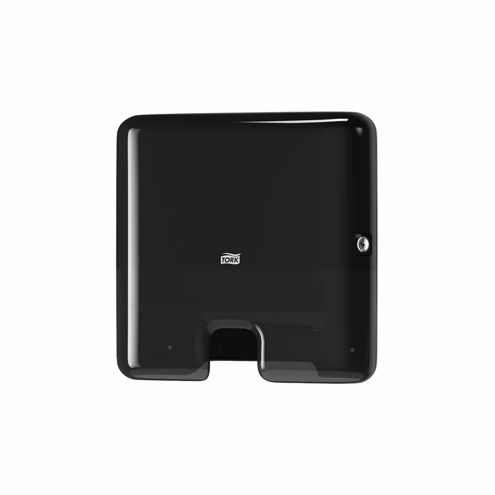 Kéztörlő adagoló hajtogatott TORK Xpress Multifold Elevation mini Interfold H2 fekete