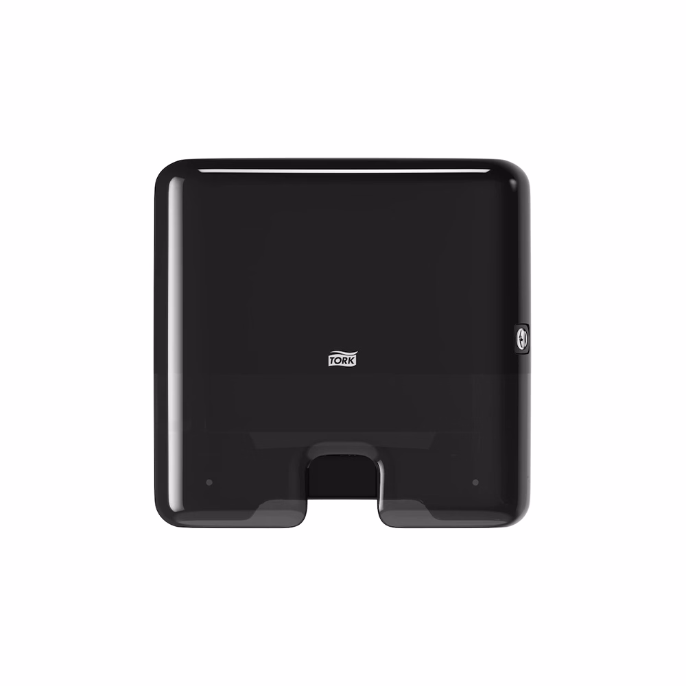Kéztörlő adagoló hajtogatott TORK Xpress Multifold Elevation mini Interfold H2 fekete