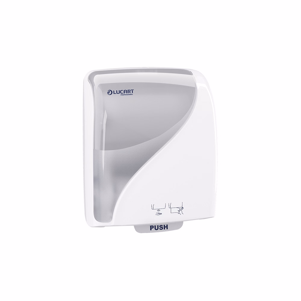 Kéztörlő adagoló tekercses LUCART Identity Touch Free szenzoros fehér