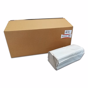 Kéztörlő hajtogatott FORTUNA ("Z/V") 25x23 cm 250 lap natúr 1 rétegű 20/dob