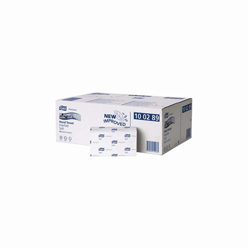 Kéztörlő hajtogatott TORK Xpress Soft Multifold Advanced H2 21x25,5 cm 150 lapos fehér 2 rétegű