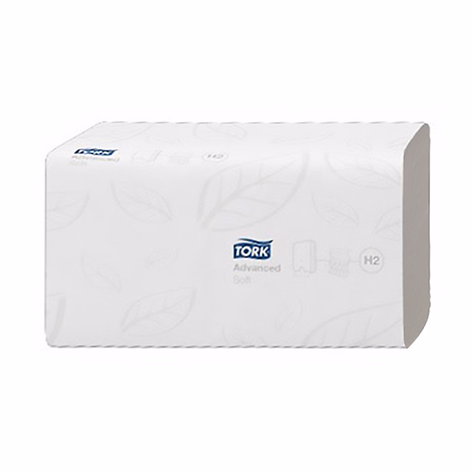Kéztörlő hajtogatott TORK Xpress Soft Multifold Advanced H2 180 lapos fehér 2 rétegű