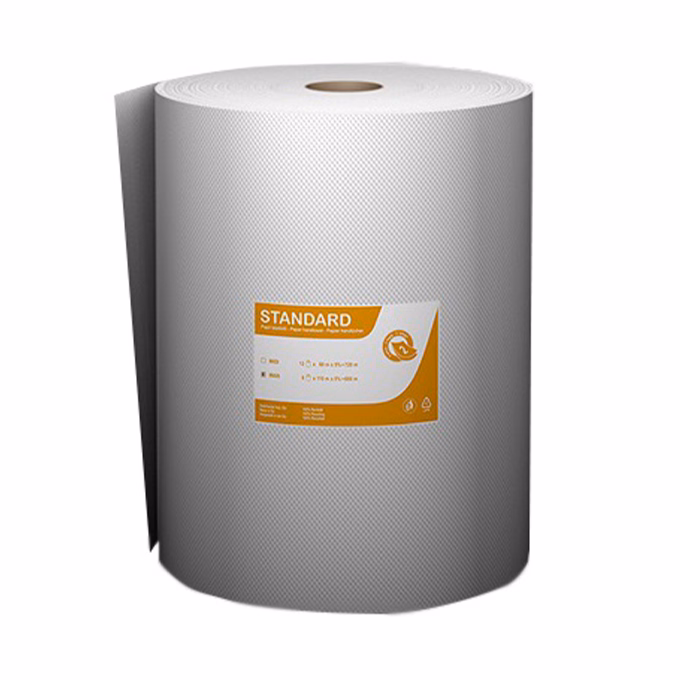 Kéztörlő tekercses FORTUNA Standard maxi 19 cm 100 m 370 lap 2 rétegű fehér 6db/csom