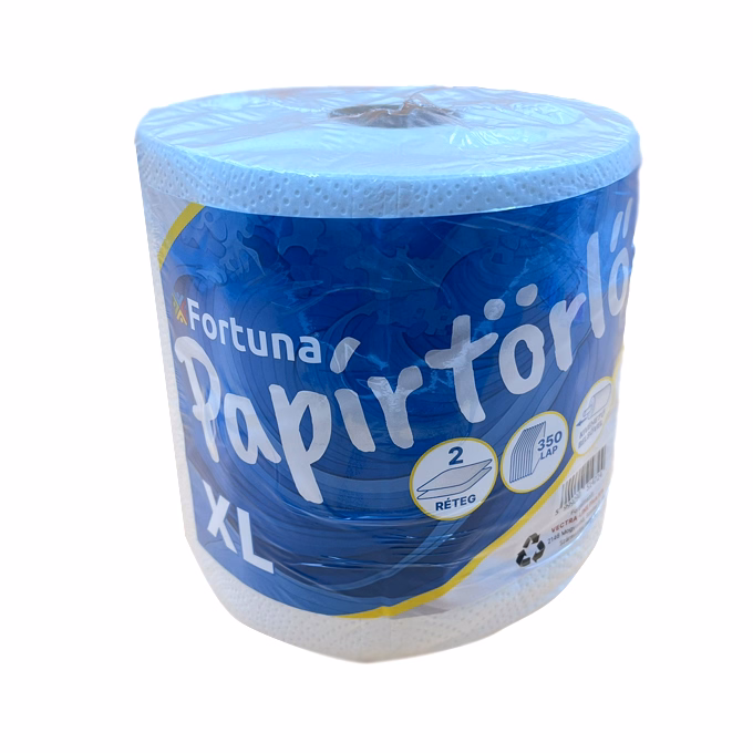 Kéztörlő tekercses FORTUNA XL 350 lap 1 tekercses 2 rétegű