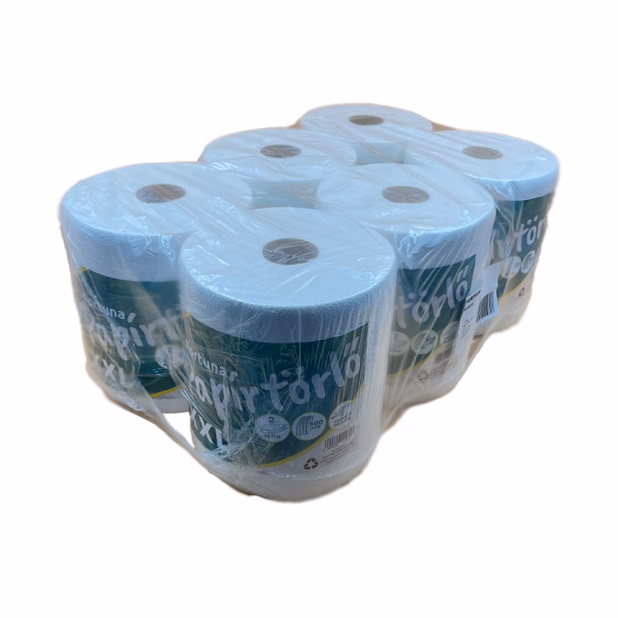 Kéztörlő tekercses FORTUNA XXL 500 lapos 1 tekercses 2 rétegű