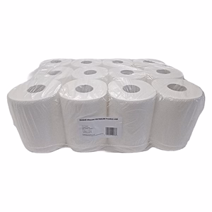 Kéztörlő tekercses VECTRALINE Premium midi 14 cm 2 rétegű 51 m 255 lap 100% cellulóz hófehér 12 tekercs/csomag