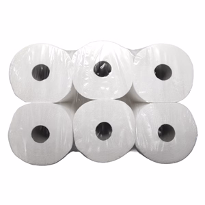 Kéztörlő tekercses VECTRALINE Standard maxi 19 cm 2 rétegű 80 m 400 lap 100% cellulóz hófehér 6 tekercs/csomag