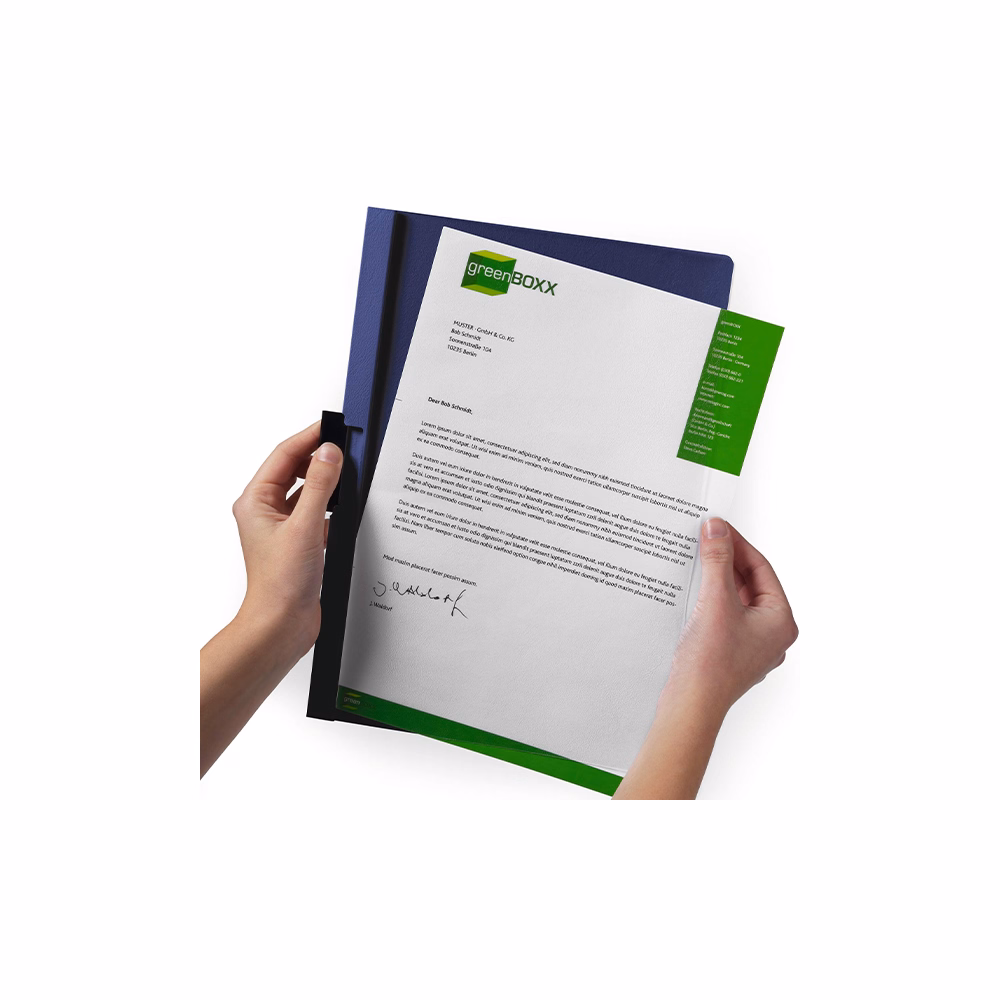 Klipmappa DURABLE Duraswing A/4 30 lapig piros