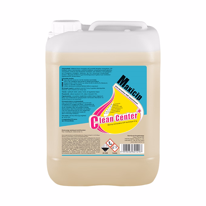 Klórtartalmú cip tisztítószer CLEAN CENTER Maxicip 6 kg