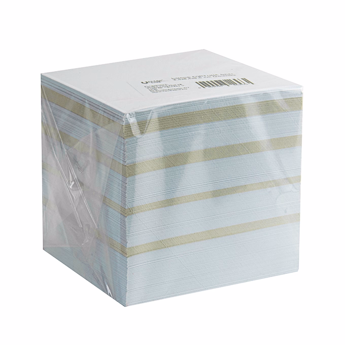 Kockatömb fehér FORTUNA 8,5x8,5x8,5 cm famentes