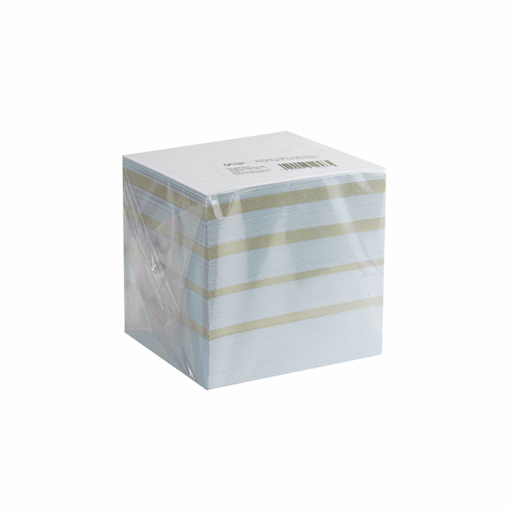 Kockatömb fehér FORTUNA 8,5x8,5x8,5 cm famentes