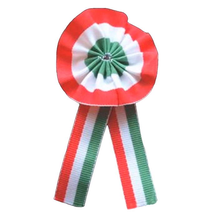 Kokárda Premium 5 x 7 cm  biztosítótűvel 50 darabos