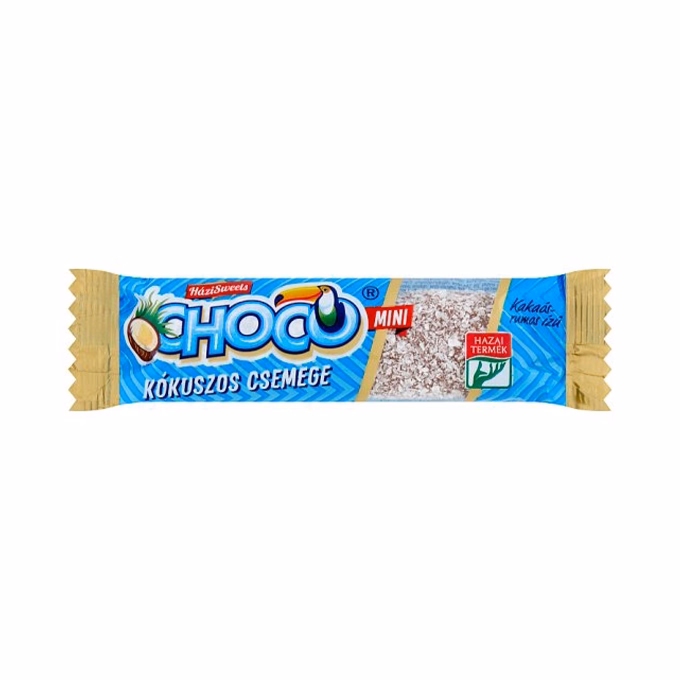 Kókuszos csemege CHOCO rum-kakaós 60 g