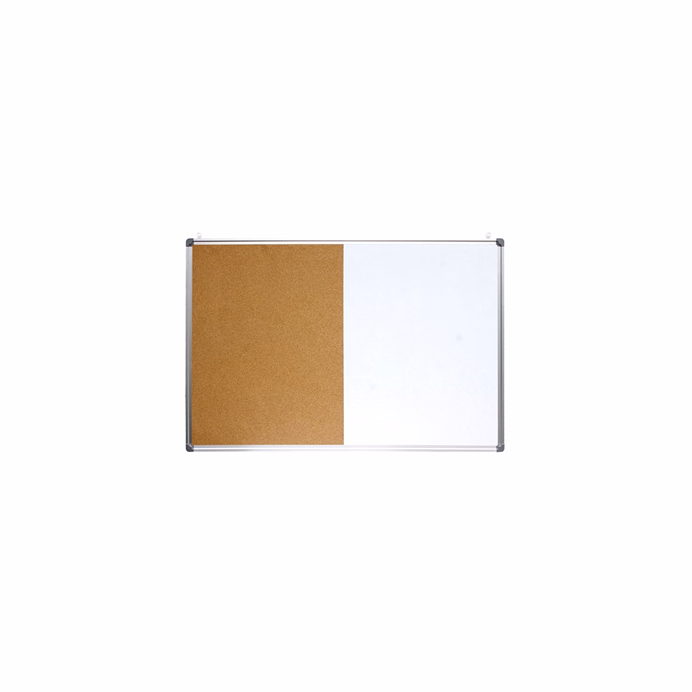 Kombitábla OPTIMA parafa mágneses aluminium keret 60x90 cm