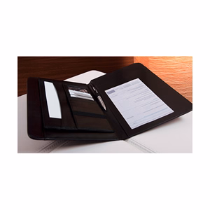 Konferencia mappa WEDO Elegance A/4 jegyzettel, zsebekkel tolltartóval