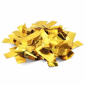 Konfetti ágyú JUNIOR 40 cm metál hasábok