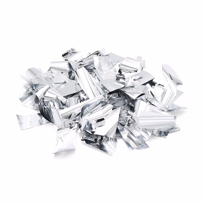 Konfetti ágyú JUNIOR 40 cm metál hasábok