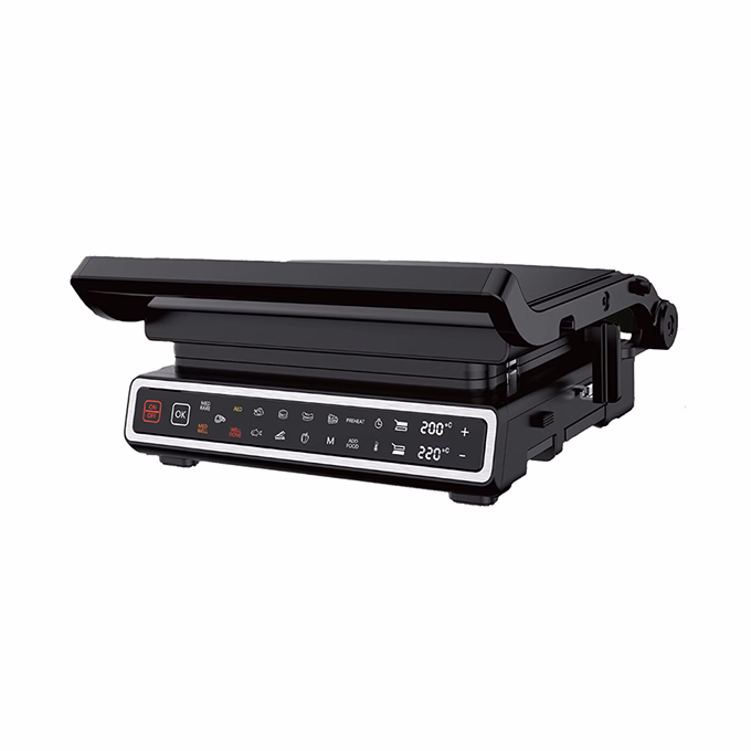 Kontaktgrill DYRAS CGR-201B digitális fekete