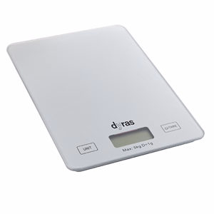 Konyhai mérleg DYRAS KSCL-1032WH fehér