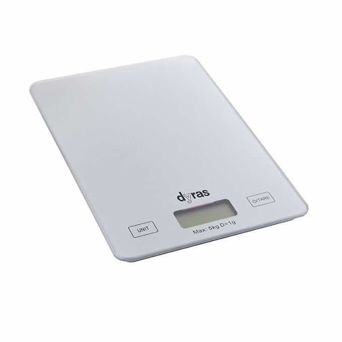 Konyhai mérleg DYRAS KSCL-1032WH fehér
