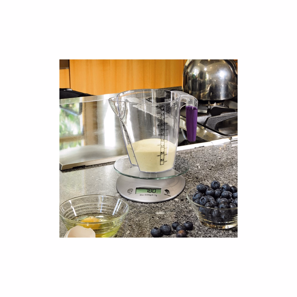 Konyhai mérleg XAVAX Milla 5 kg ezüst