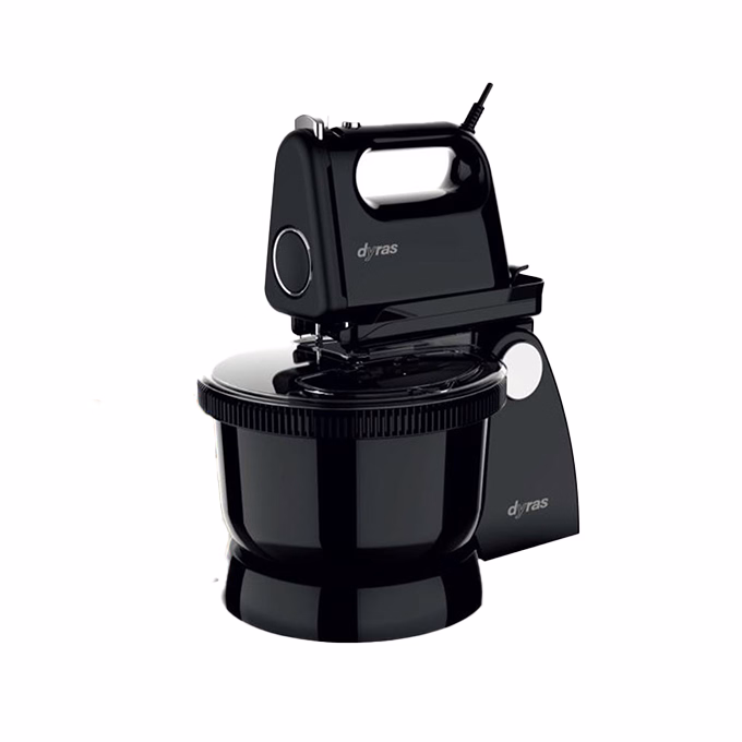 Konyhai robotgép DYRAS HM753ALP-B 300W 4 keverőszár fekete