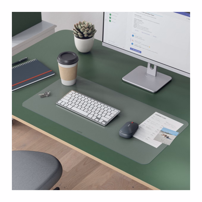 Könyökalátét LEITZ 36x70 cm nagyméretű átlátszó