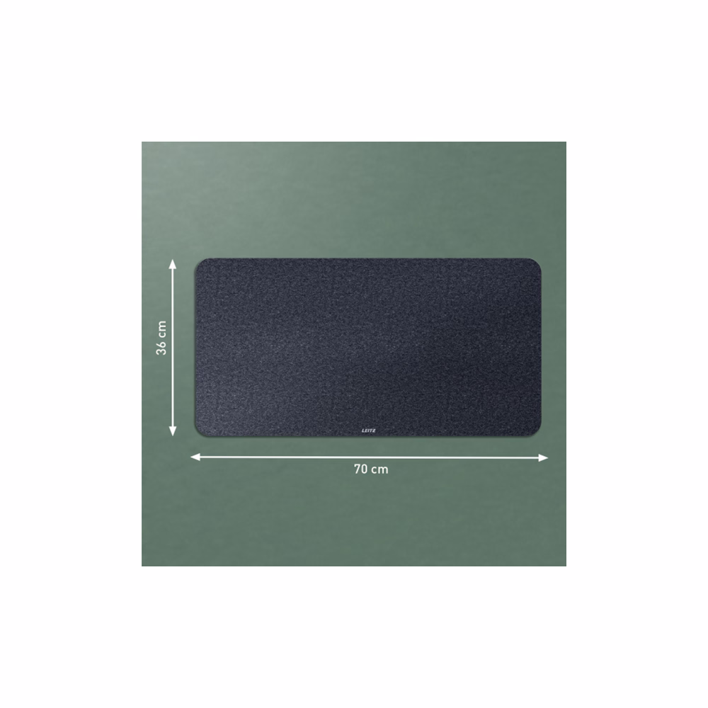 Könyökalátét LEITZ 36x70 cm nagyméretű filc szürke