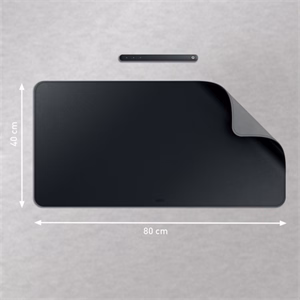 Könyökalátét LEITZ 40x80 cm nagyméretű fekete
