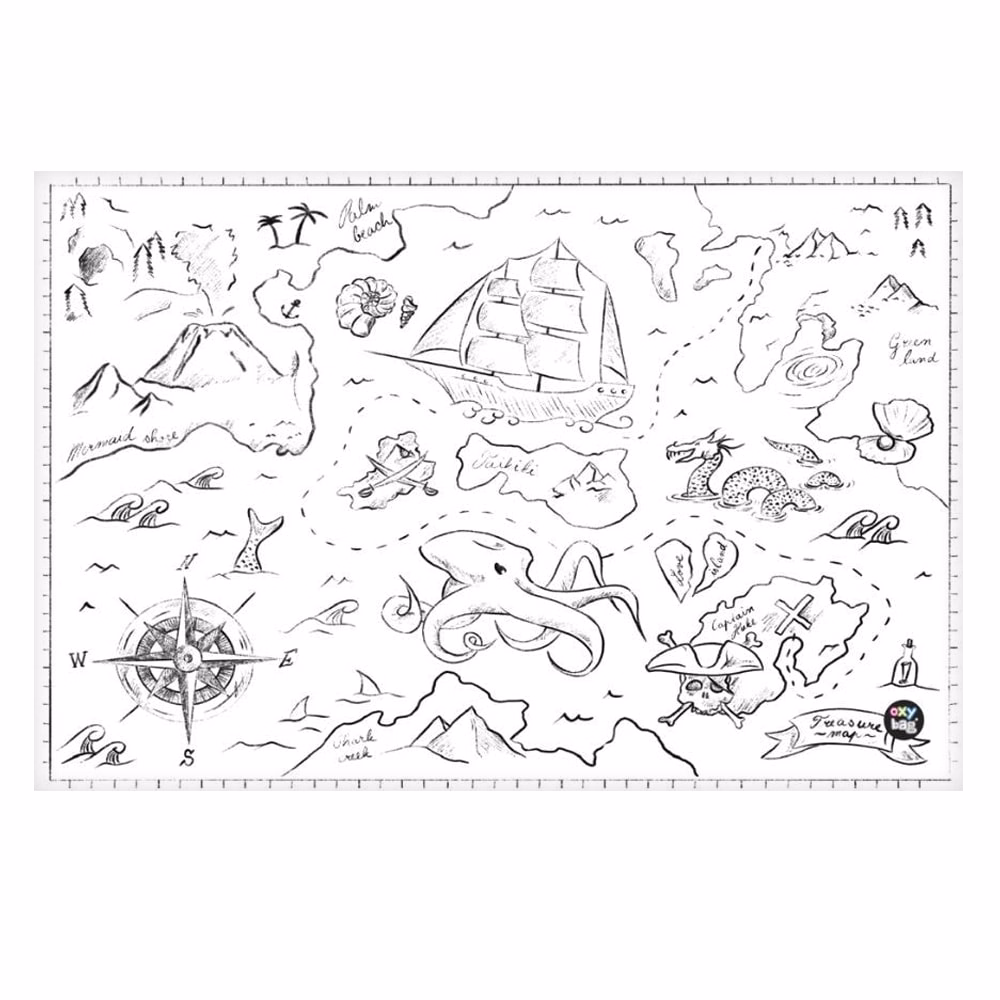 Könyökalátét OXY PP 58x38 cm Pirate